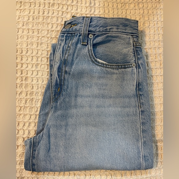 HIGH LOOSE TAPER FIT WOMEN'S JEANS size 24 light wash - Picture 6 of 10